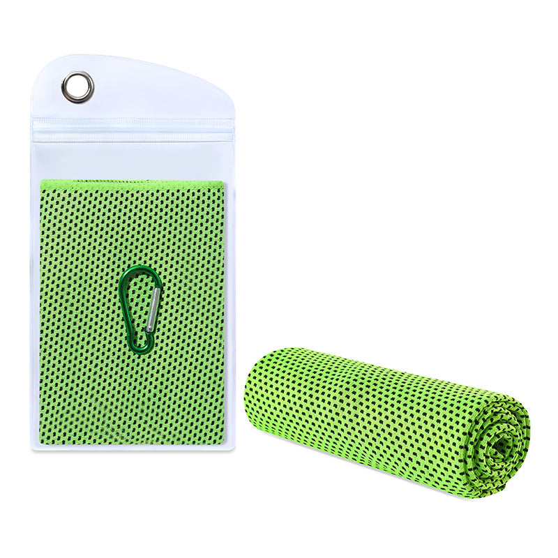 Quick Dry Cooling Towel for Hiking & Gym with Hiking bag