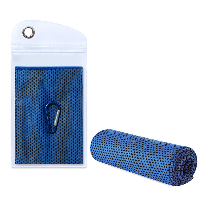 Quick Dry Cooling Towel for Hiking & Gym with Hiking bag
