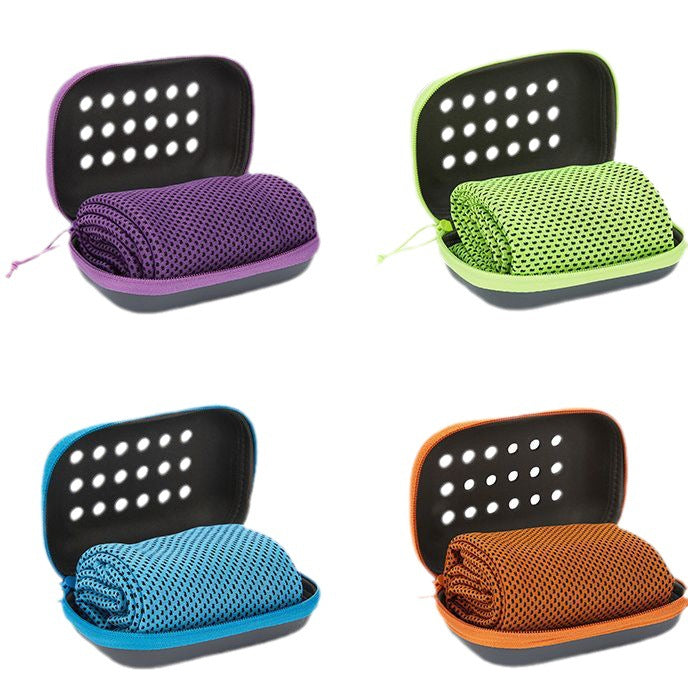 EVA Box Quick Dry Sweat Outdoor Sports Gym Cooling Towel