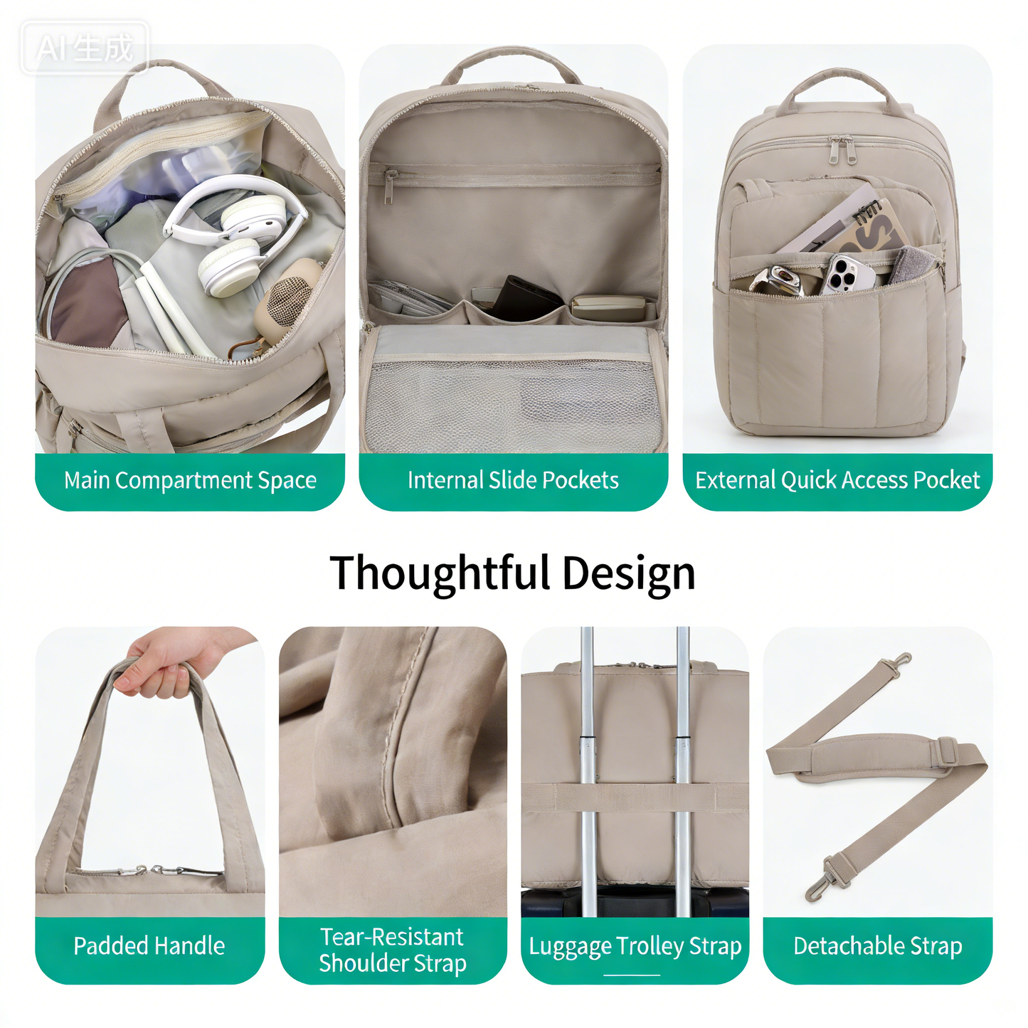 Lightweight Carry on Handheld Gym Duffle Travel Bag with Wet Pocket