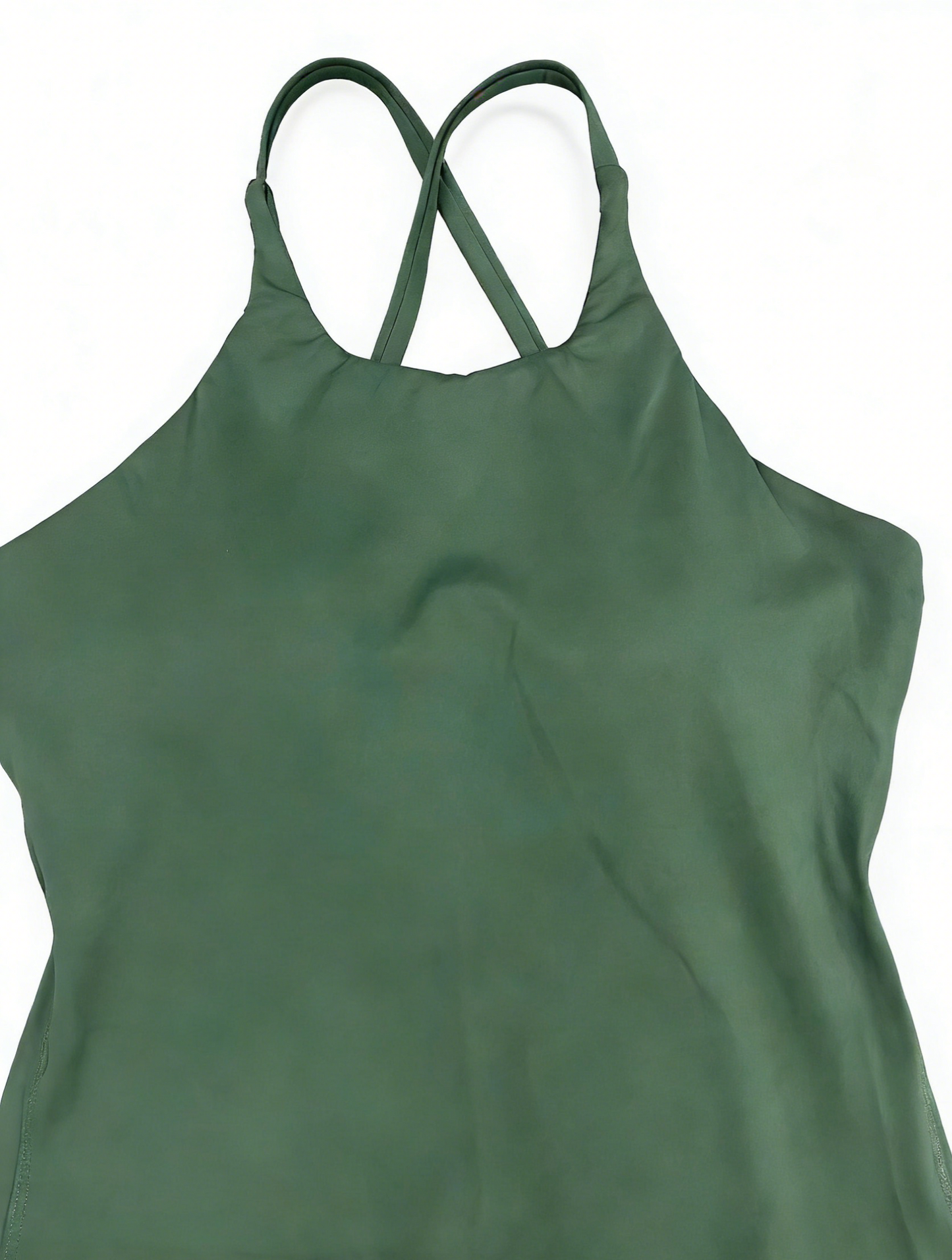 Adjustable Straps Flare Yoga Jumpsuit With Built-in Bra