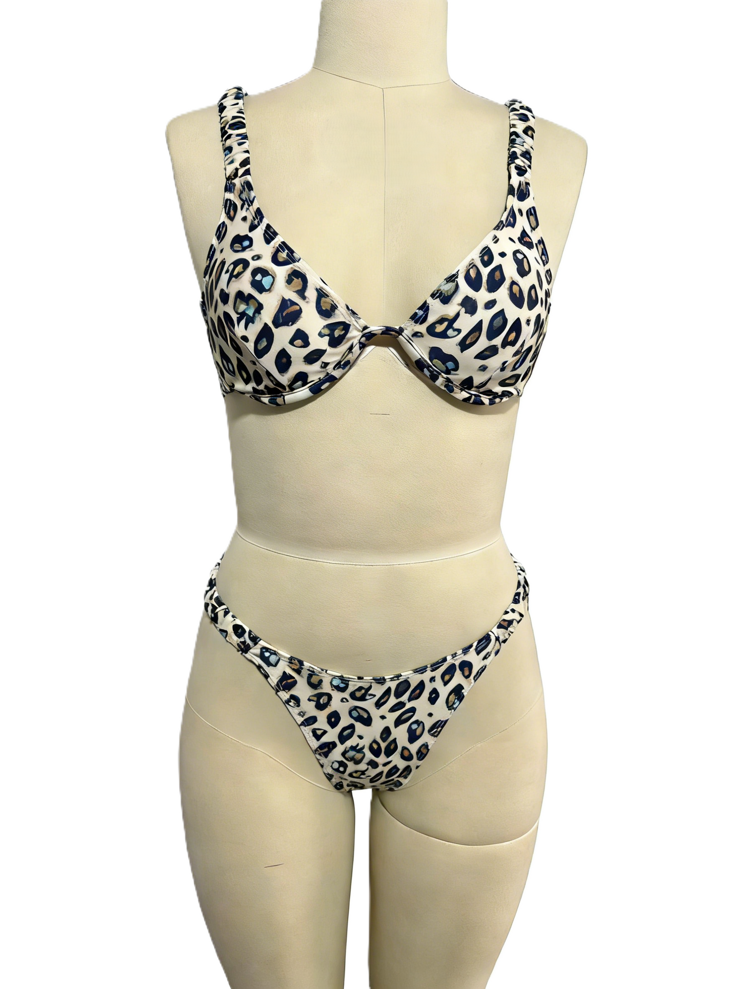 Sexy Leopard Print Bikini Two-Piece Swimsuit