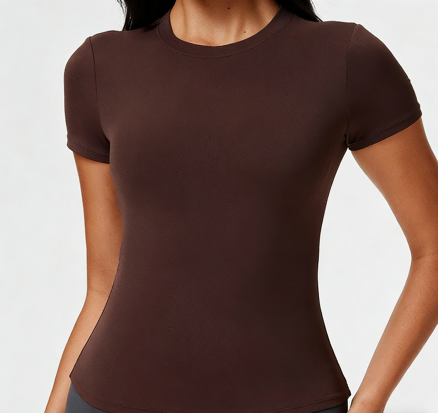 Casual Sports Top - Slim-Fit Quick-Dry T-Shirt