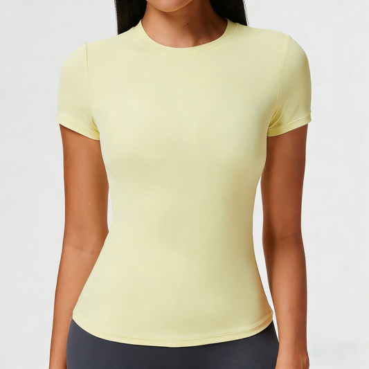 Casual Sports Top - Slim-Fit Quick-Dry T-Shirt