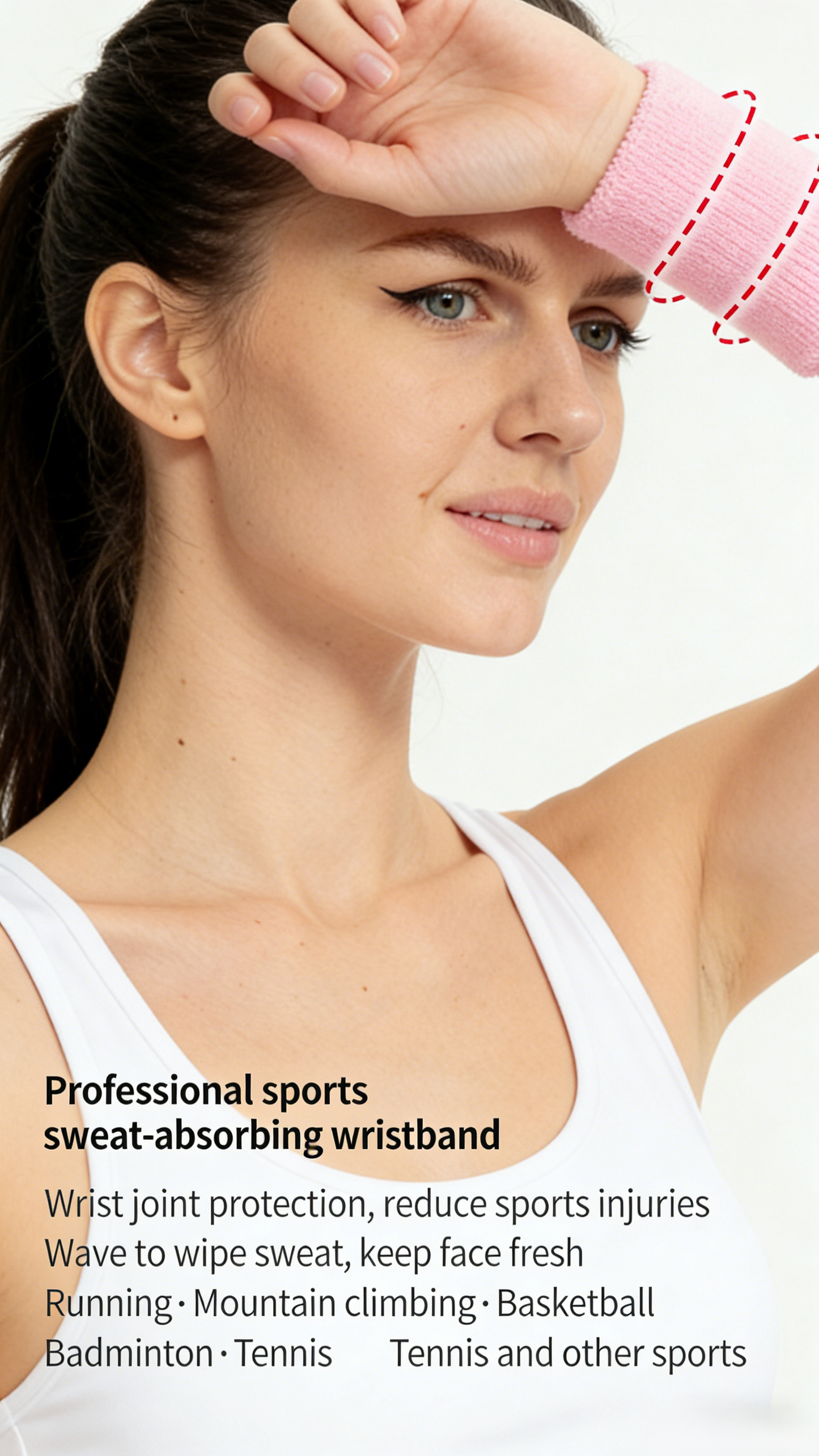 Essential Sports Wristband Breathable and Soft - 14 Colors