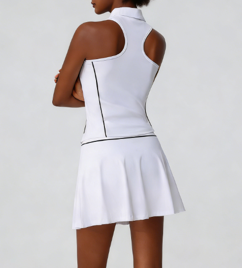 Womens Tennis Dress Sleeveless Golf Active Dress