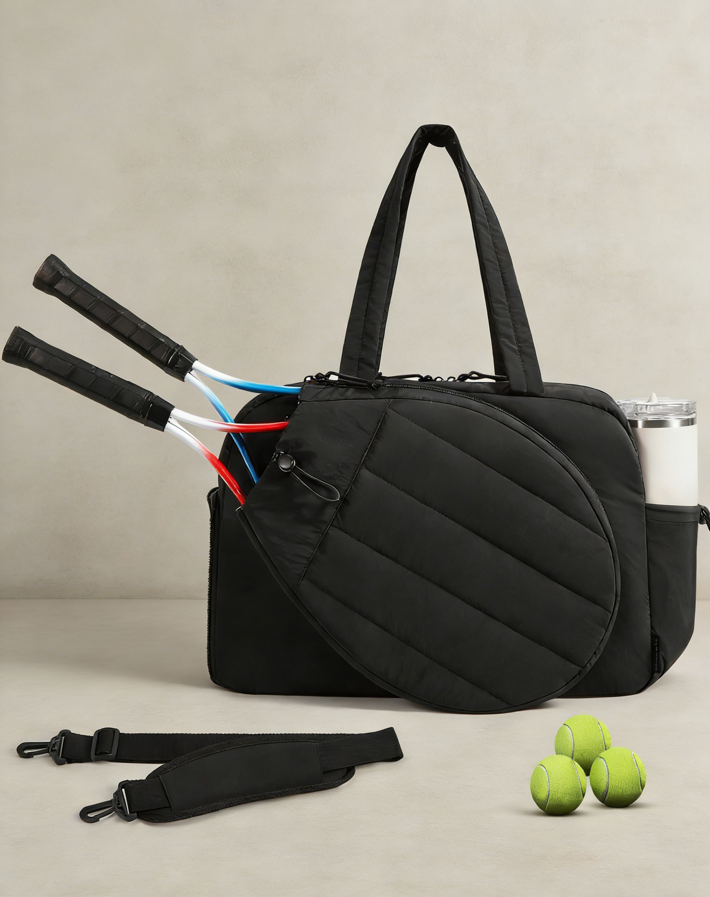 Tennis Tote Bag with Racket Sleeve Sport Bag