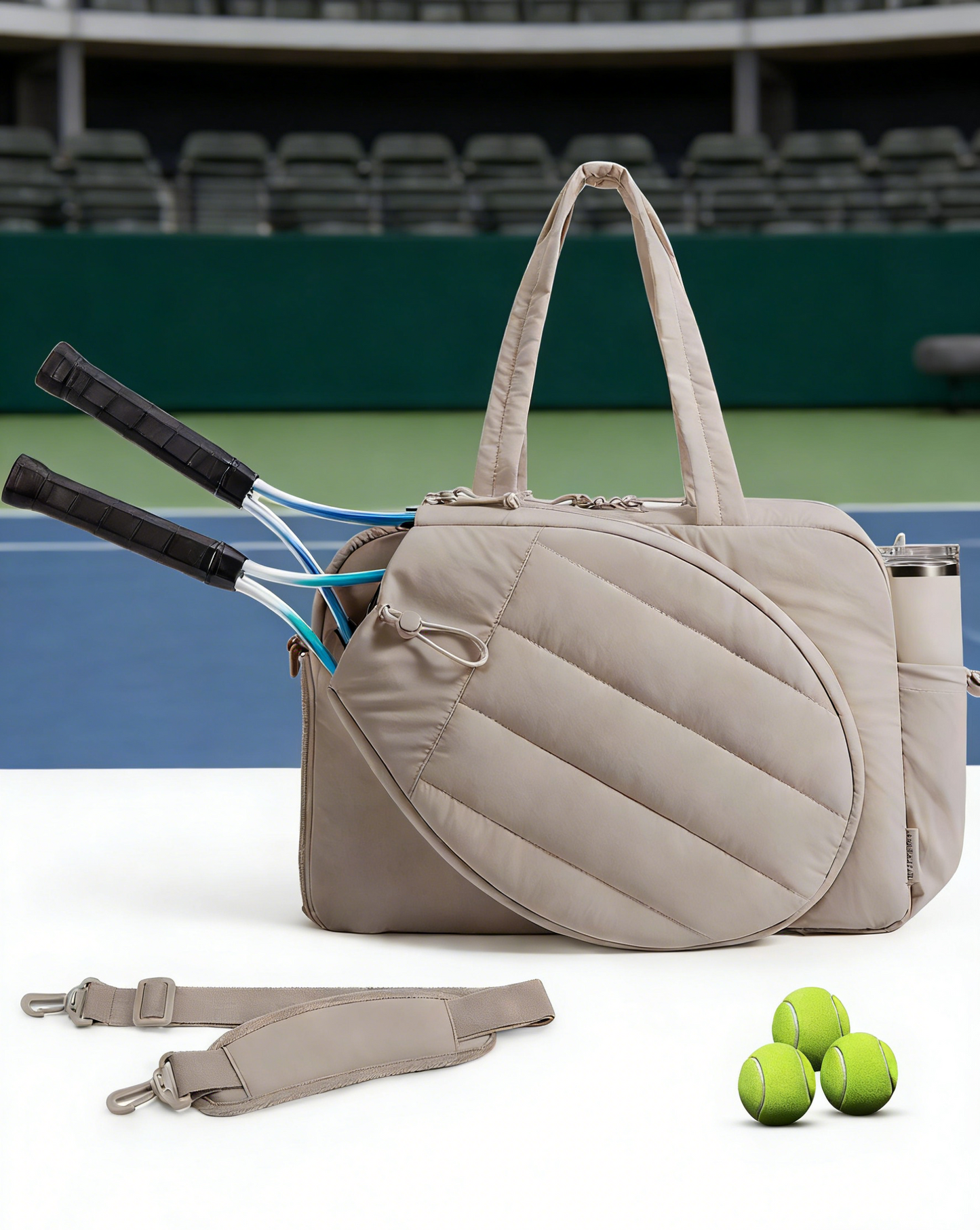 Tennis Tote Bag with Racket Sleeve Sport Bag