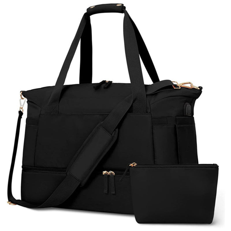 Large Capacity Gym Bag with Wet and Dry Separation