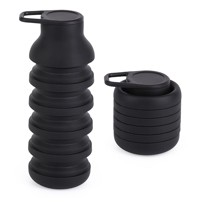 Lightweight Outdoor Travel Silicone Sports Water Bottle