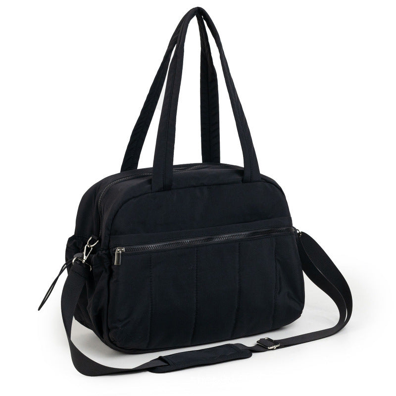 Gym Duffle Bag for Women with Wet Pocket, Weekender Duffel bag