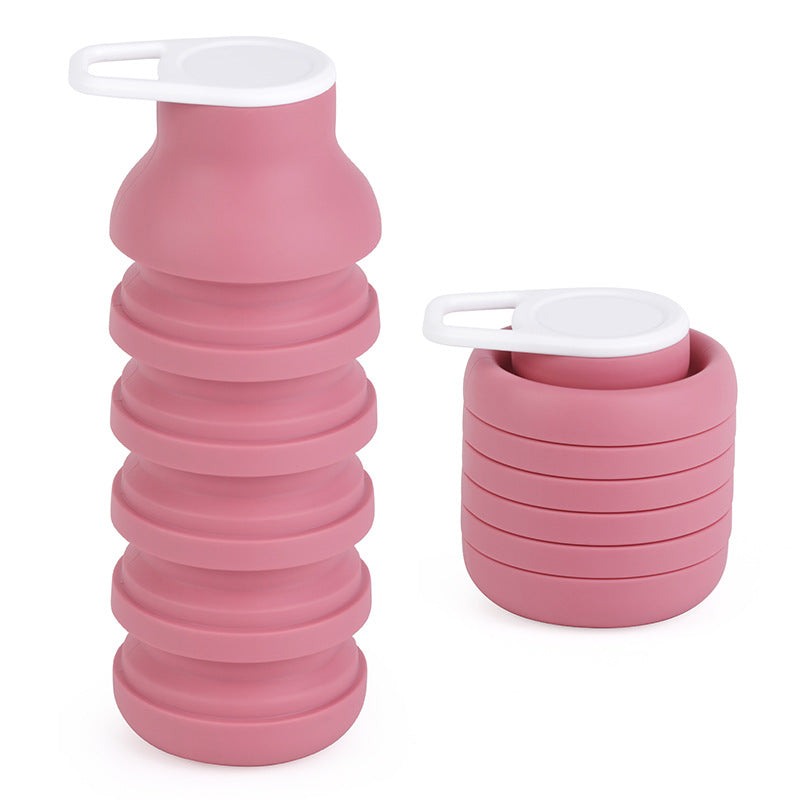 Lightweight Outdoor Travel Silicone Sports Water Bottle