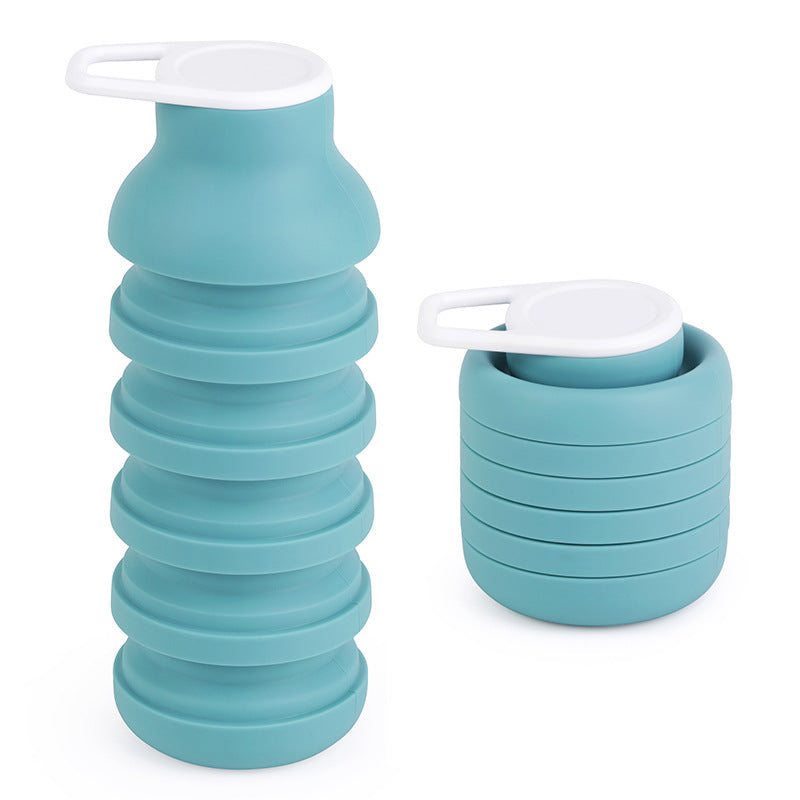 Lightweight Outdoor Travel Silicone Sports Water Bottle