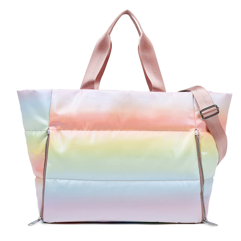 Travel Fitness Bag With Large Capacity, Wet & Dry Separation